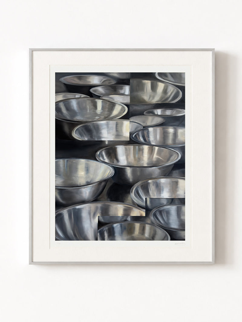 'Bowls.jpeg' Giclée Print — detail view
