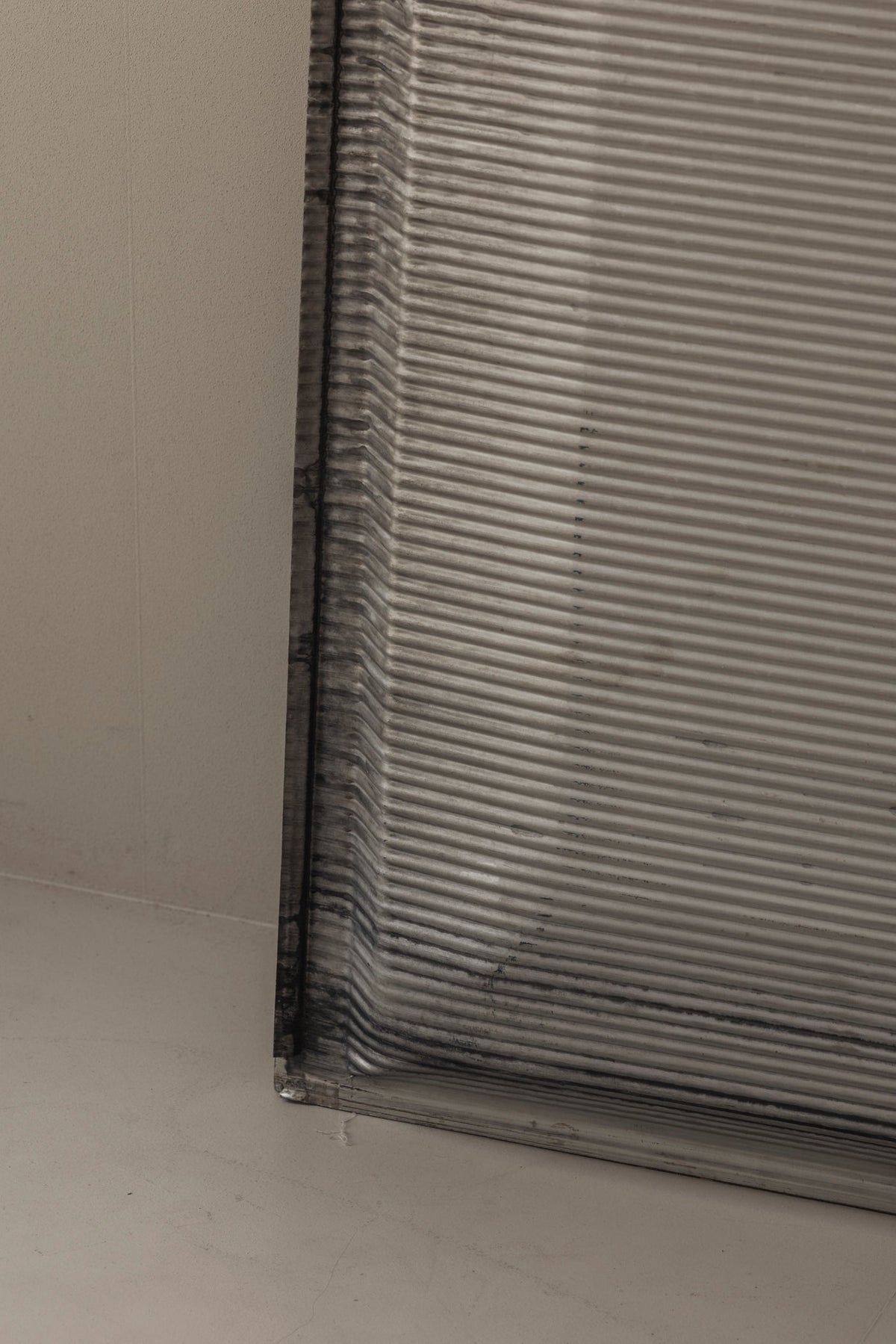 Jean Prouvé 'Grille' Aluminium Façade Panel, France 1956 — lifestyle setting