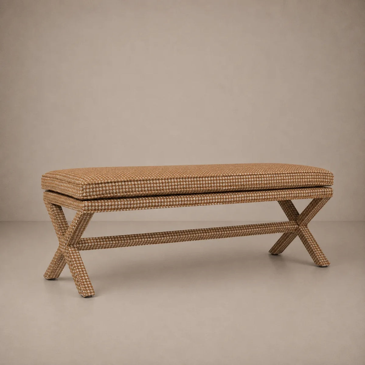 Marcel Double X Bench - Movida Fabric by RIJD Interior — variant detail