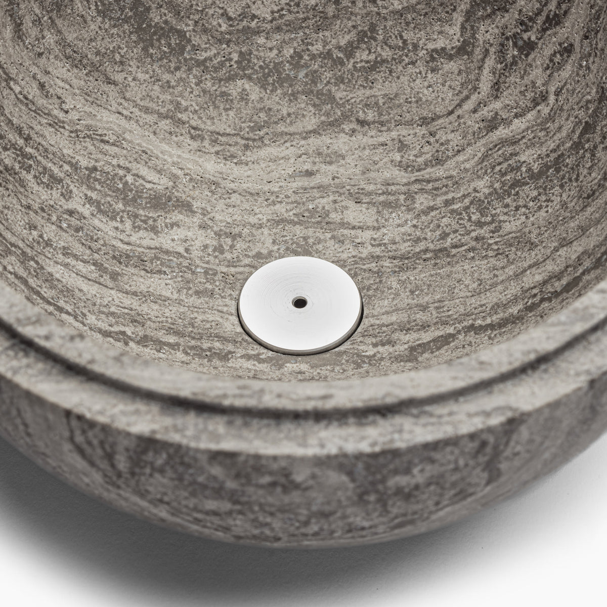 Incense Holder in Marble Stone — close-up
