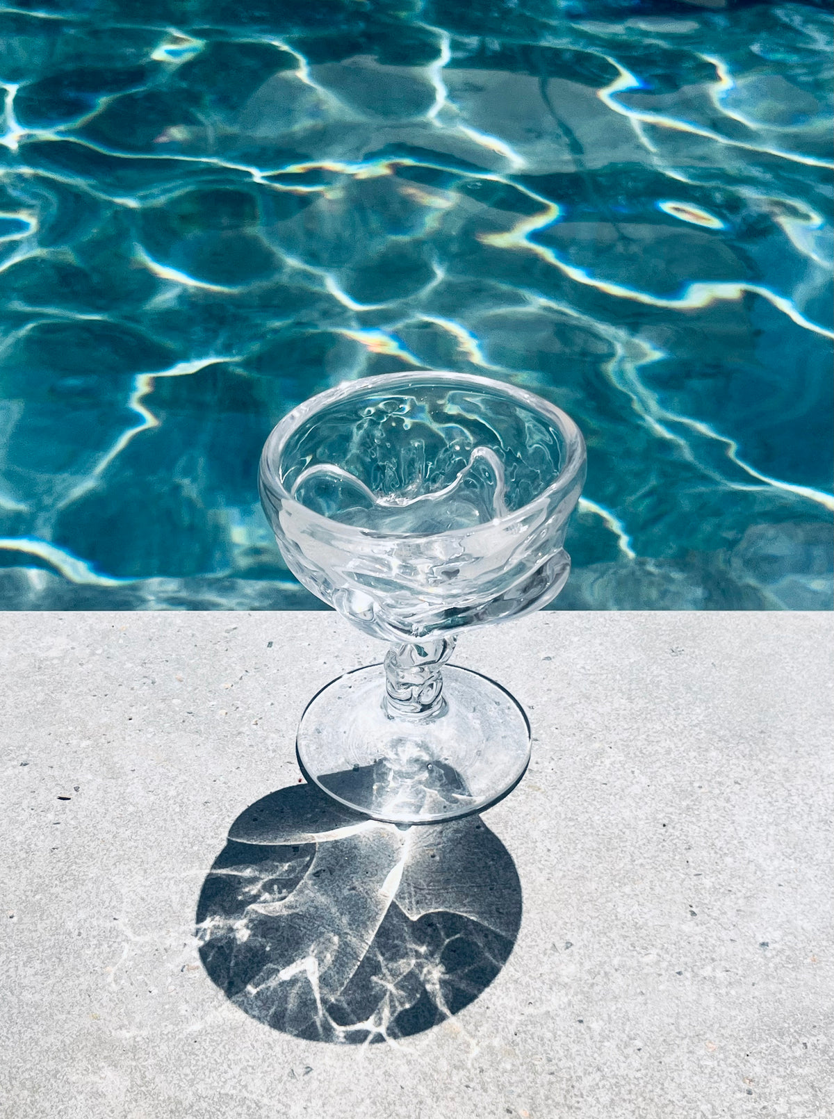 Organic Dessert Coupe — detail view