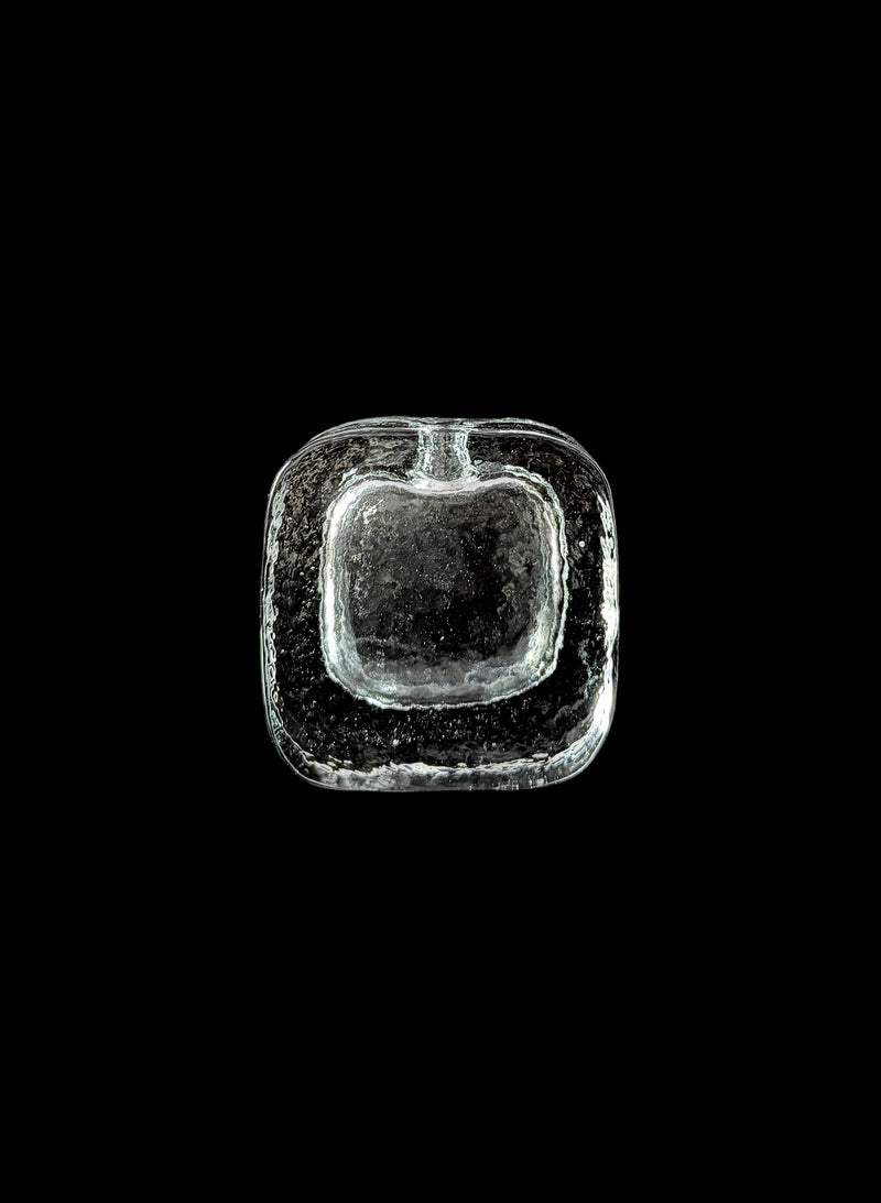 Vintage glass scandinavian vase by LA PARADE | The Oblist