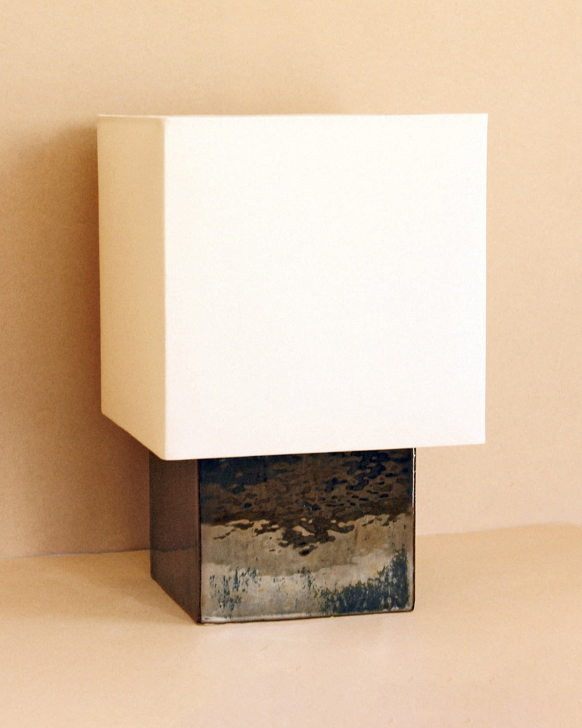 Barragán Lamp (Chrome) — angled view on neutral backdrop