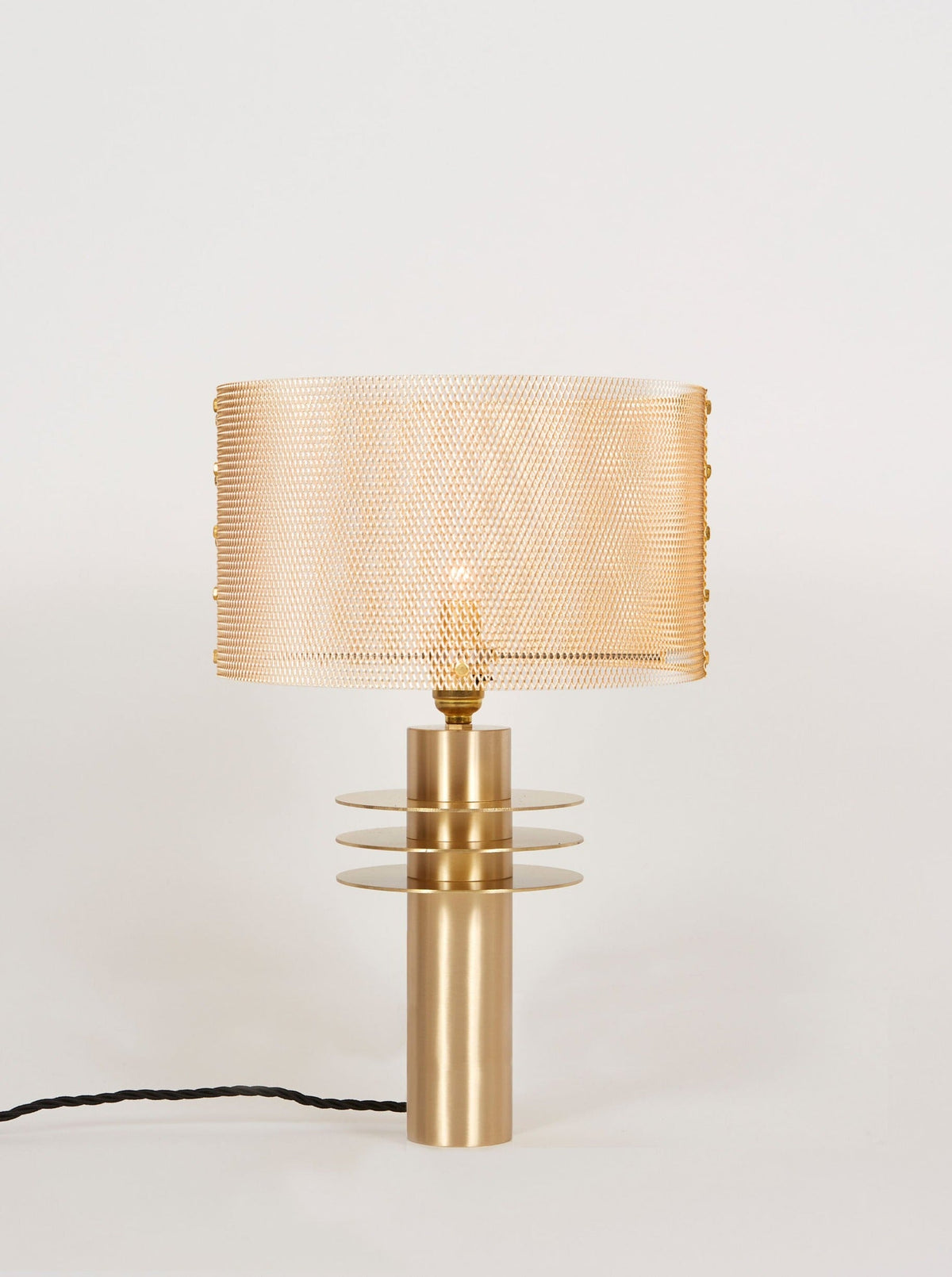 Black Swan Table Lamp — detail view