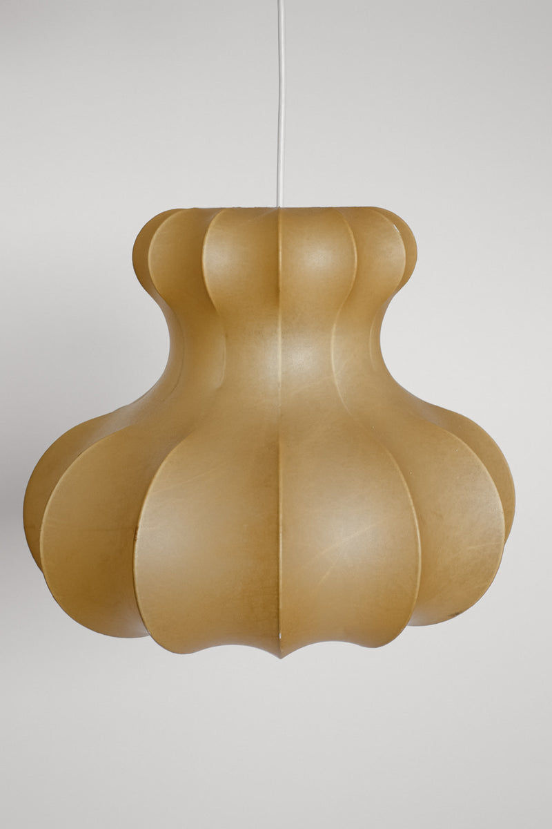 Cocoon Pendant Lamp / Floor Lamp by Goldkant Leuchten – 1960s/1970s by septembre studios | The Oblist
