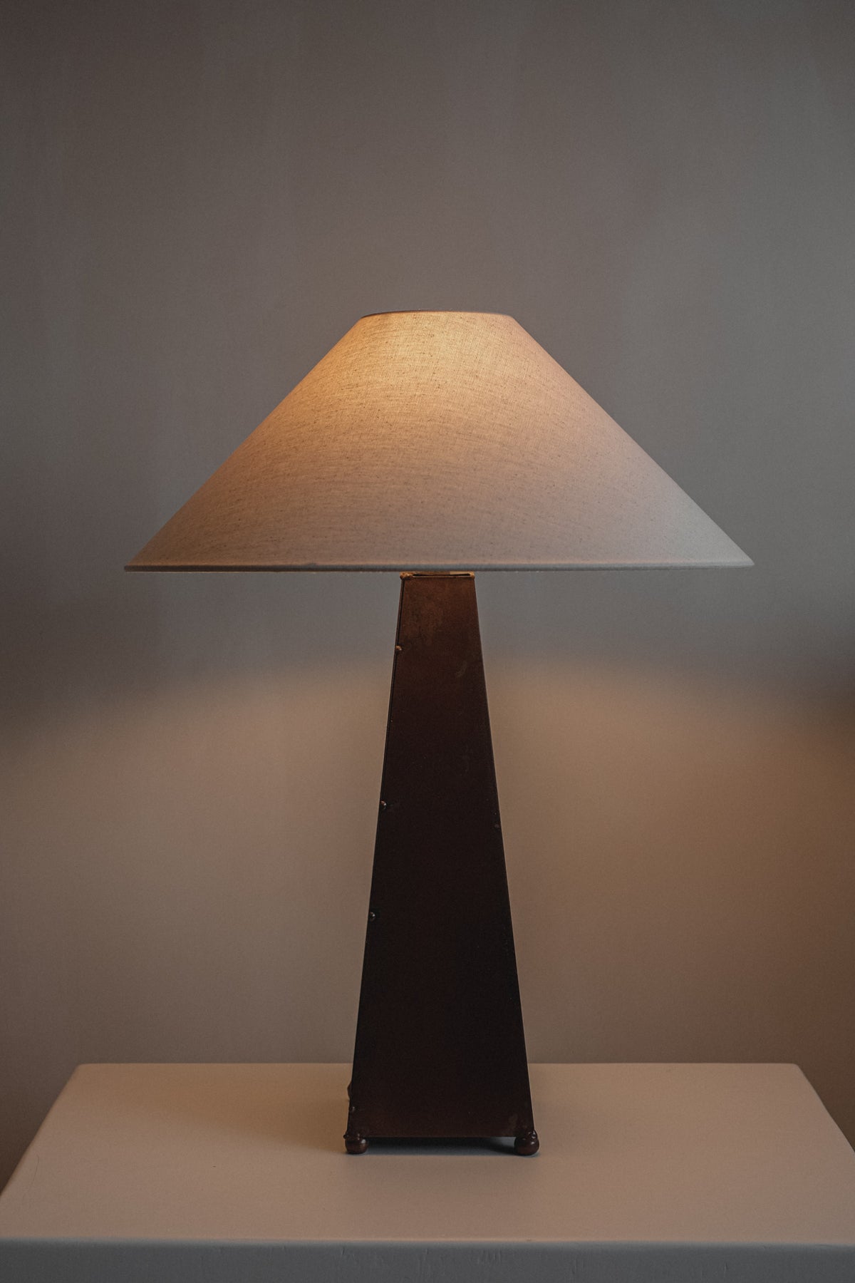 Obelisk Table Lamp — close-up