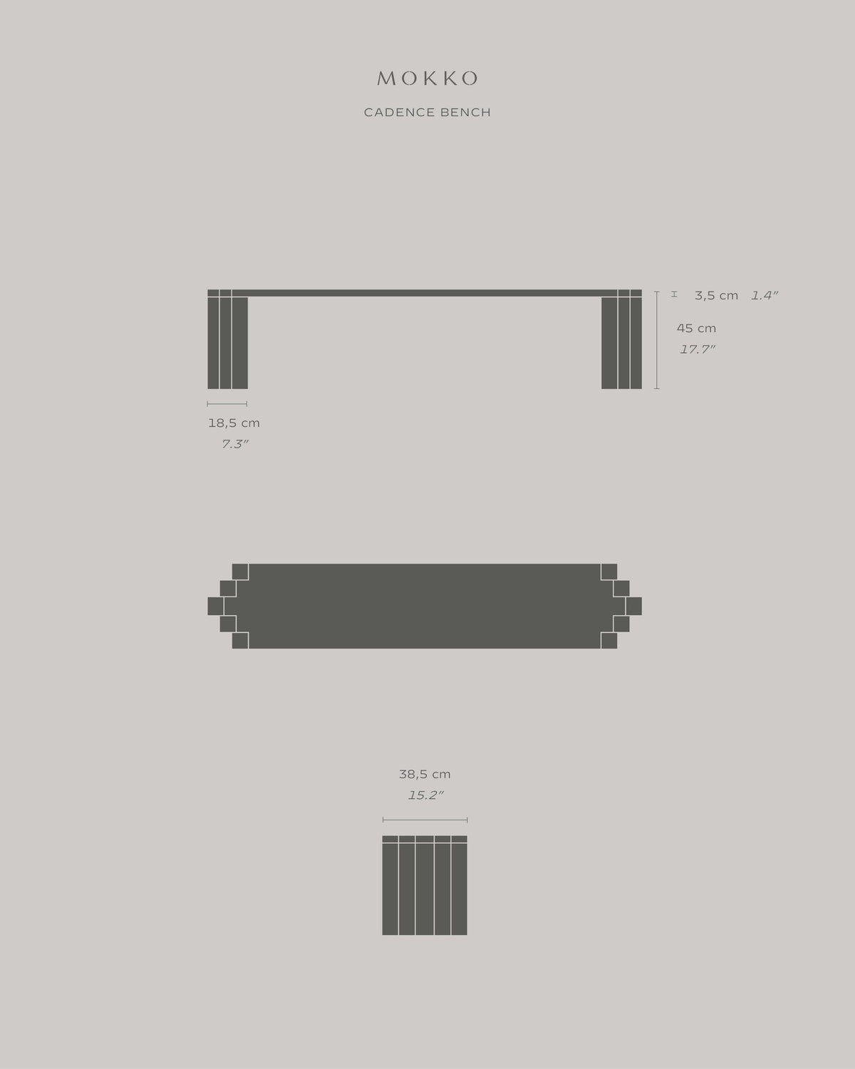 Cadence Bench — view 9