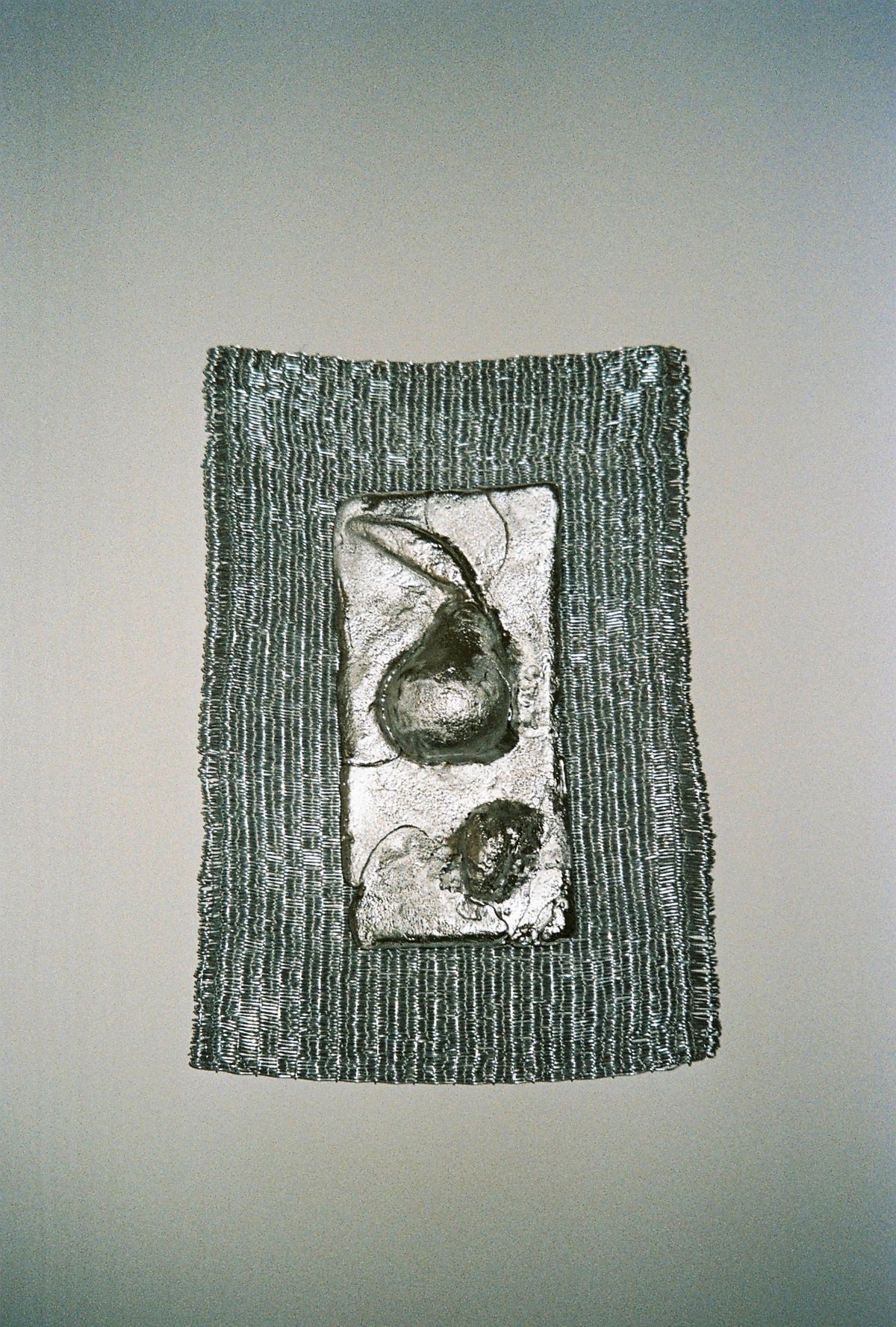 Veil I, II, III wall sculpture — side angle