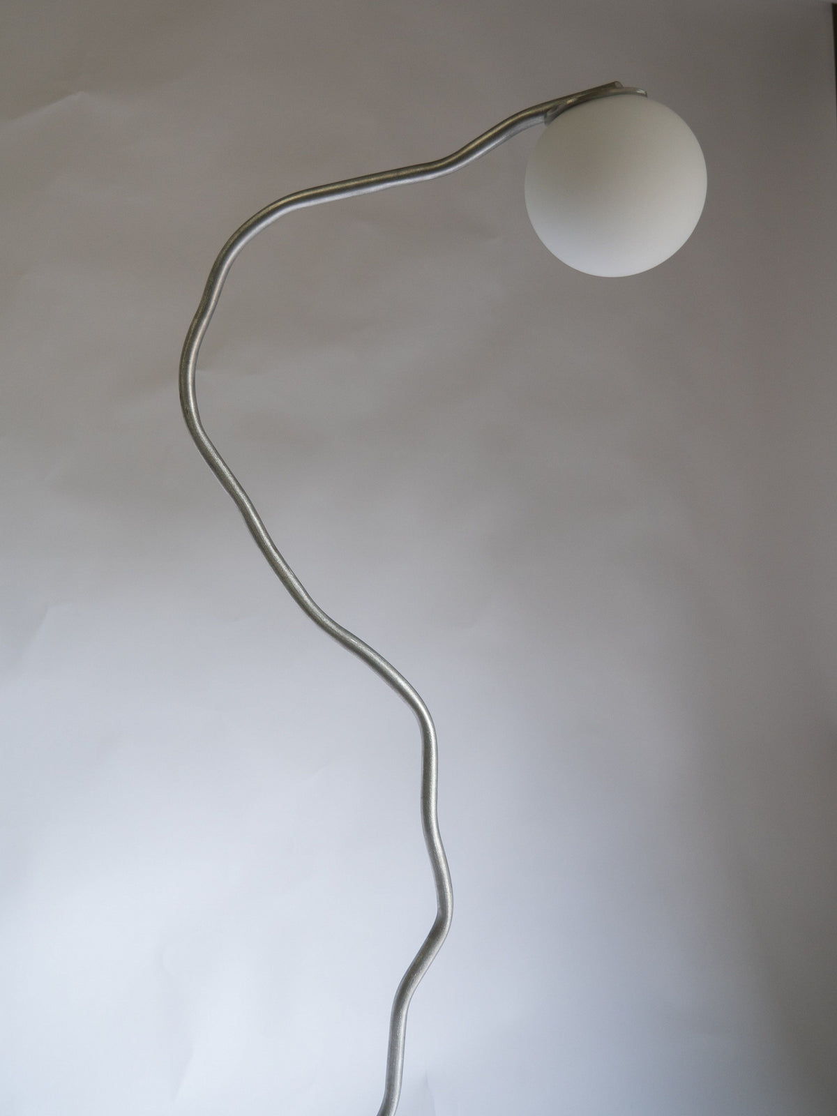 Pea Head Floor Lamp — side angle