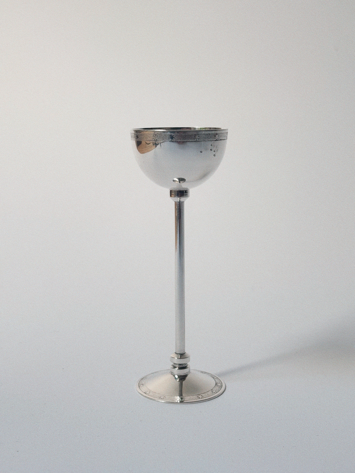 Silver-Plated Liqueur Server Set, 1980's — close-up