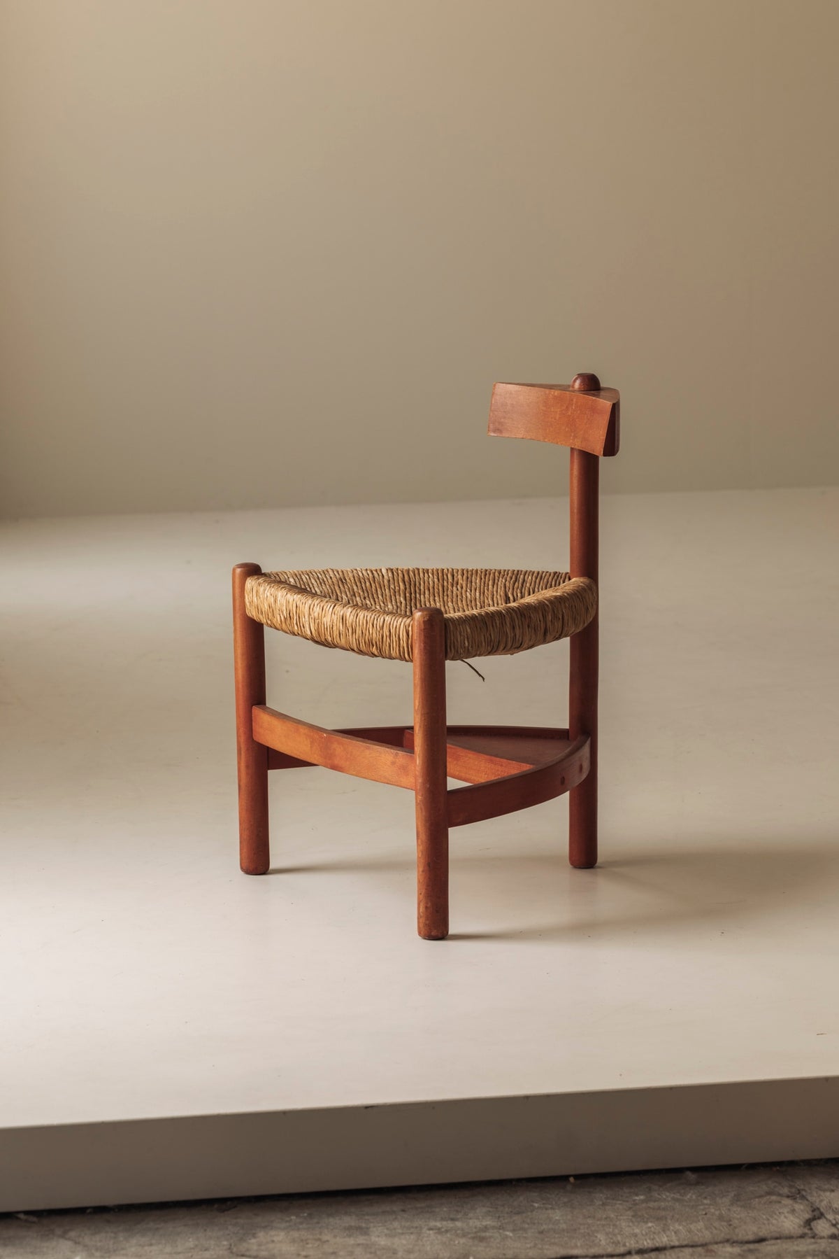Dutch Sculptural Accent Chair, attributed to Wim den Boon, 1960s — close-up