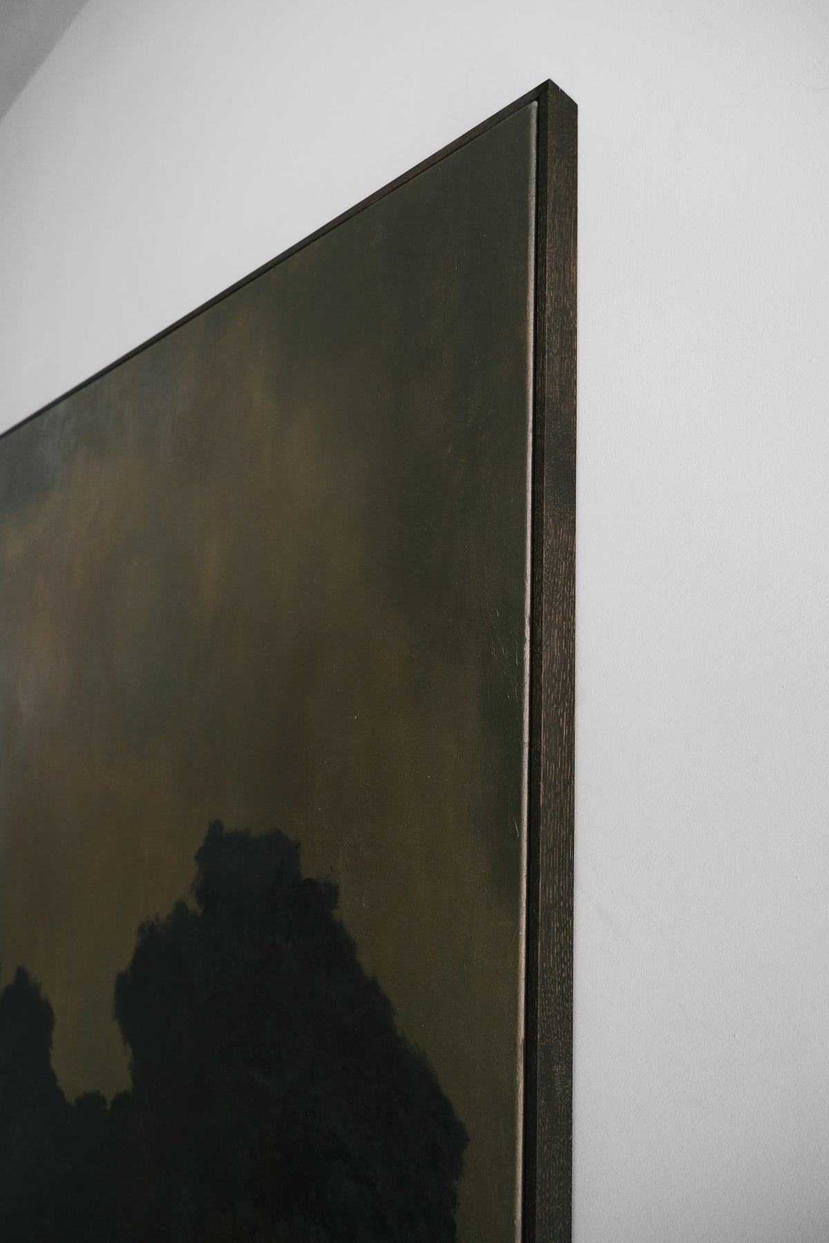 Evening Silhouette III (2026) - Oil Painting by Aimée Adriaansen — side angle