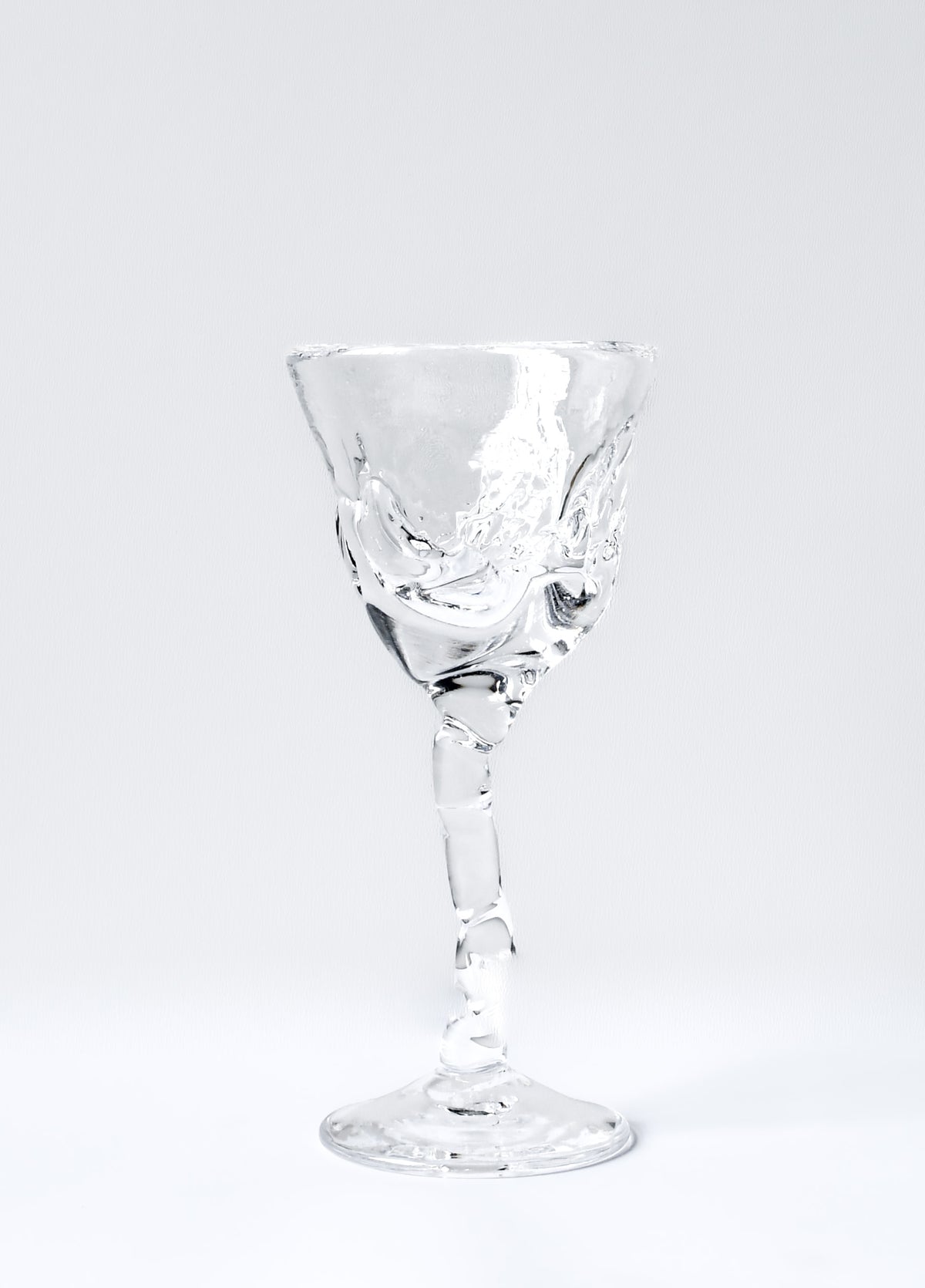 Hand-blown Cocktail Glass — detail view