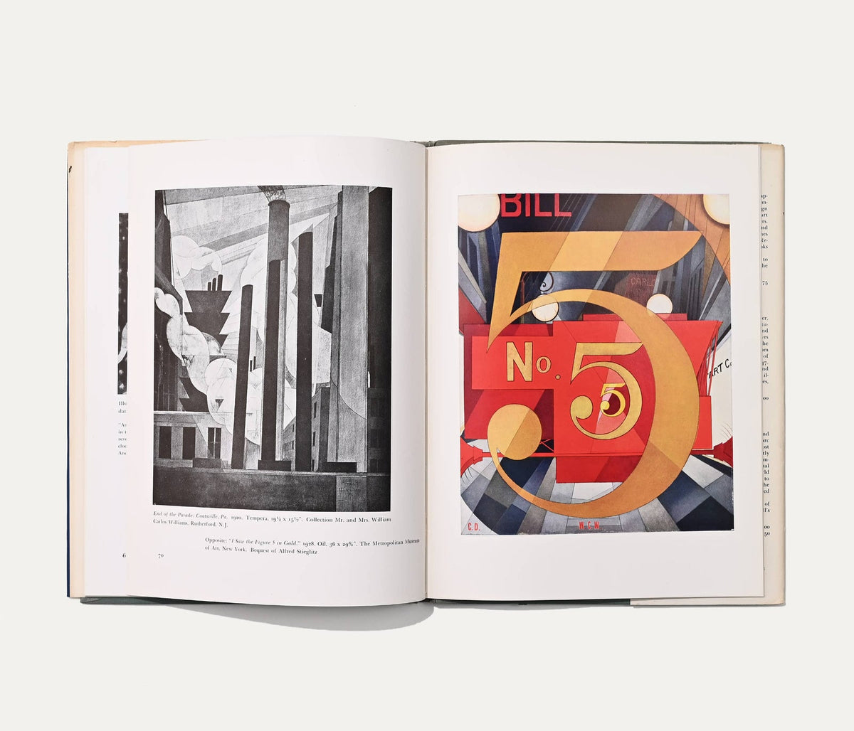 Charles Demuth, MoMa, 1950 Art Book — side angle
