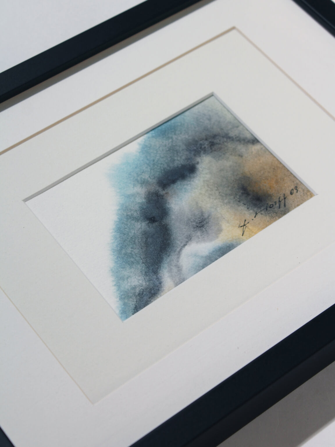 Abstract Watercolour Painting