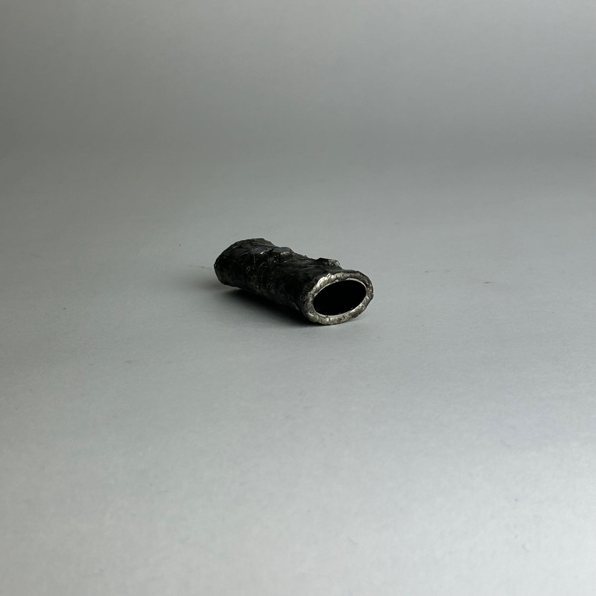 Original Hand Soldered and Jeweled Lighter Cover by  THE PERFECT NOTHING CATALOG — close-up