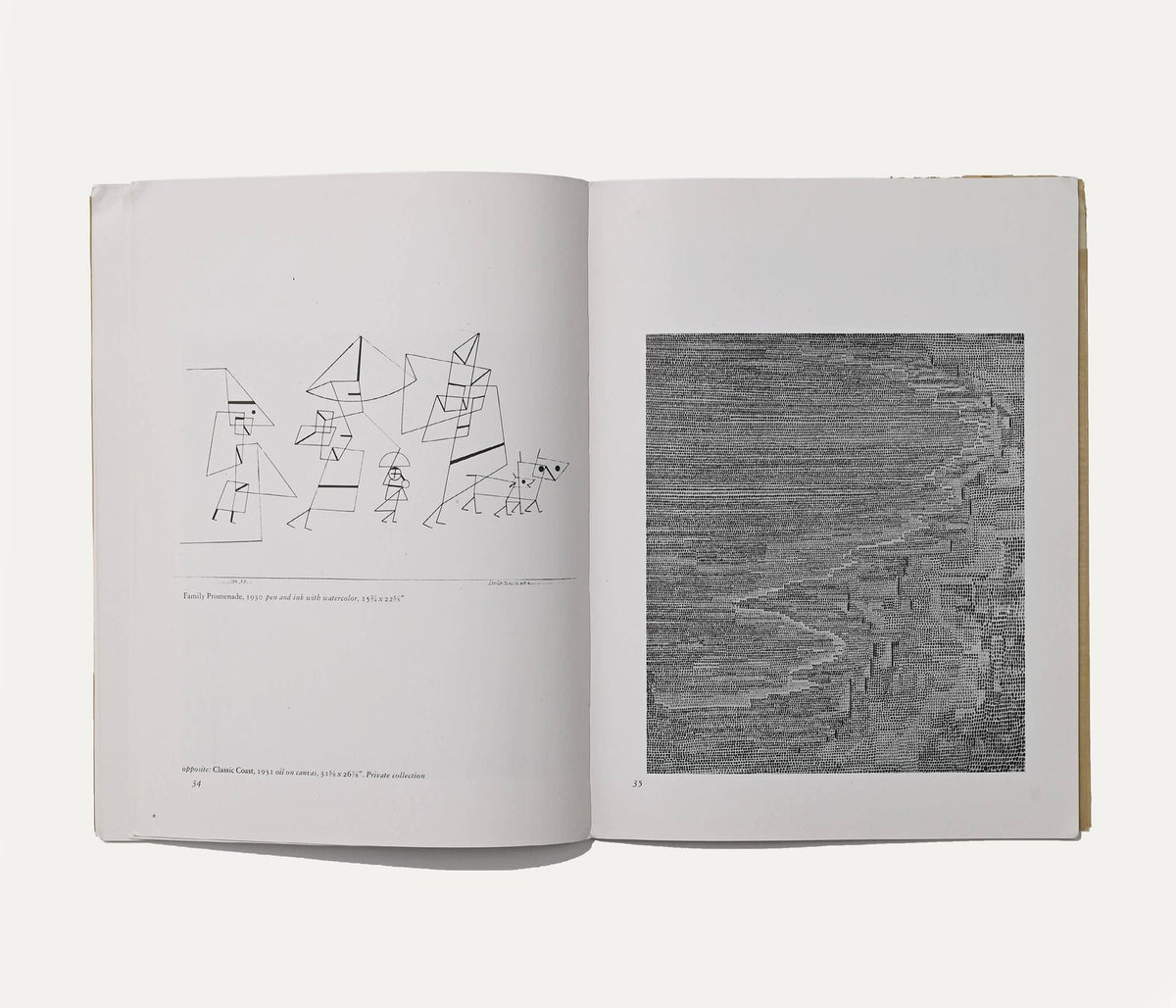Paul Klee, The Klee Foundation + MoMA, 1949 Art Book — close-up