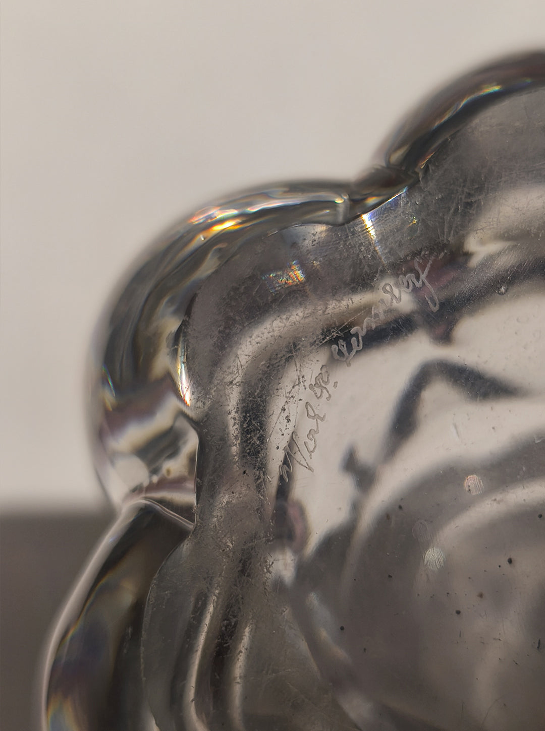 Crystal Vase — lifestyle setting