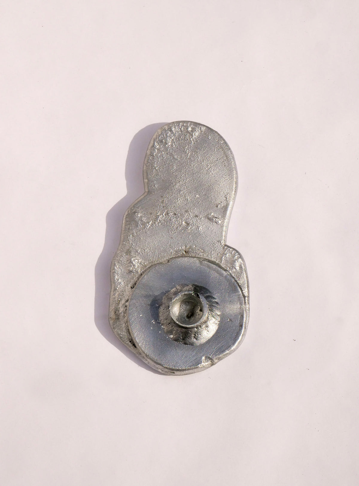 Sand Cast Candle Holder — in context