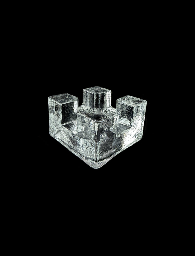 Glass candle holder by LA PARADE | The Oblist