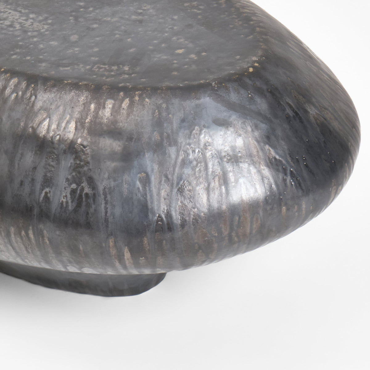 Ceramic Coffee Table — side angle