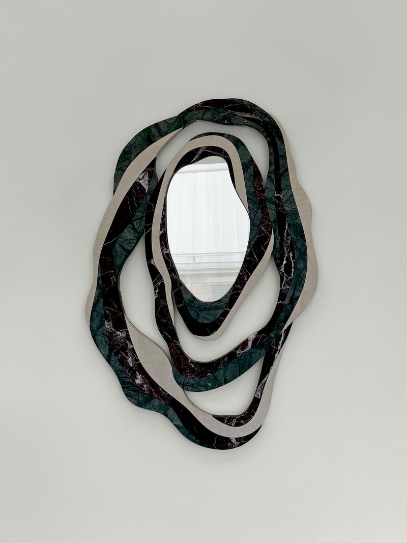 'Orbis' Marble Mirror by HOMA | The Oblist