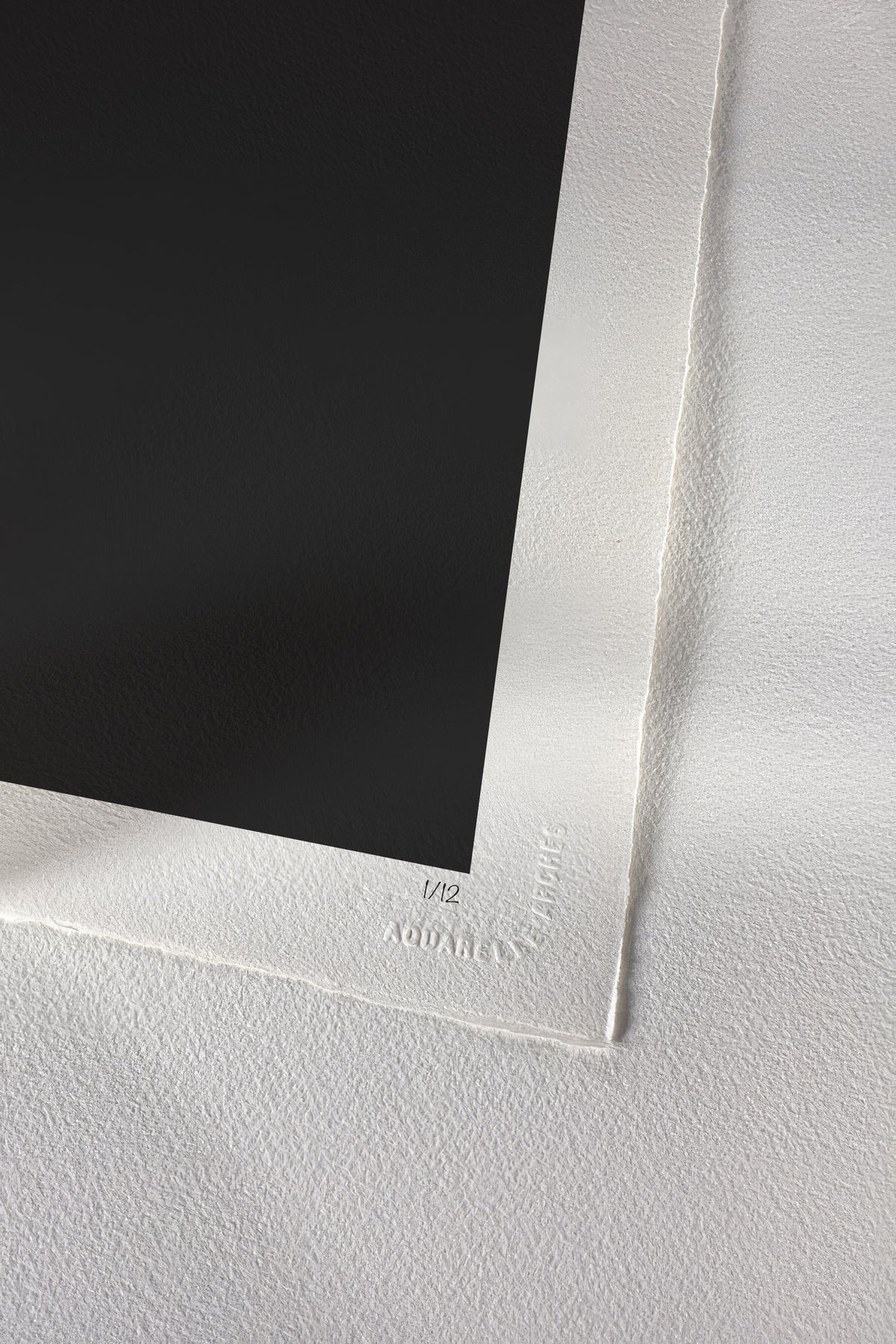 SKGR10 — Fine Art. Limited edition 12 + 1 AP — close-up