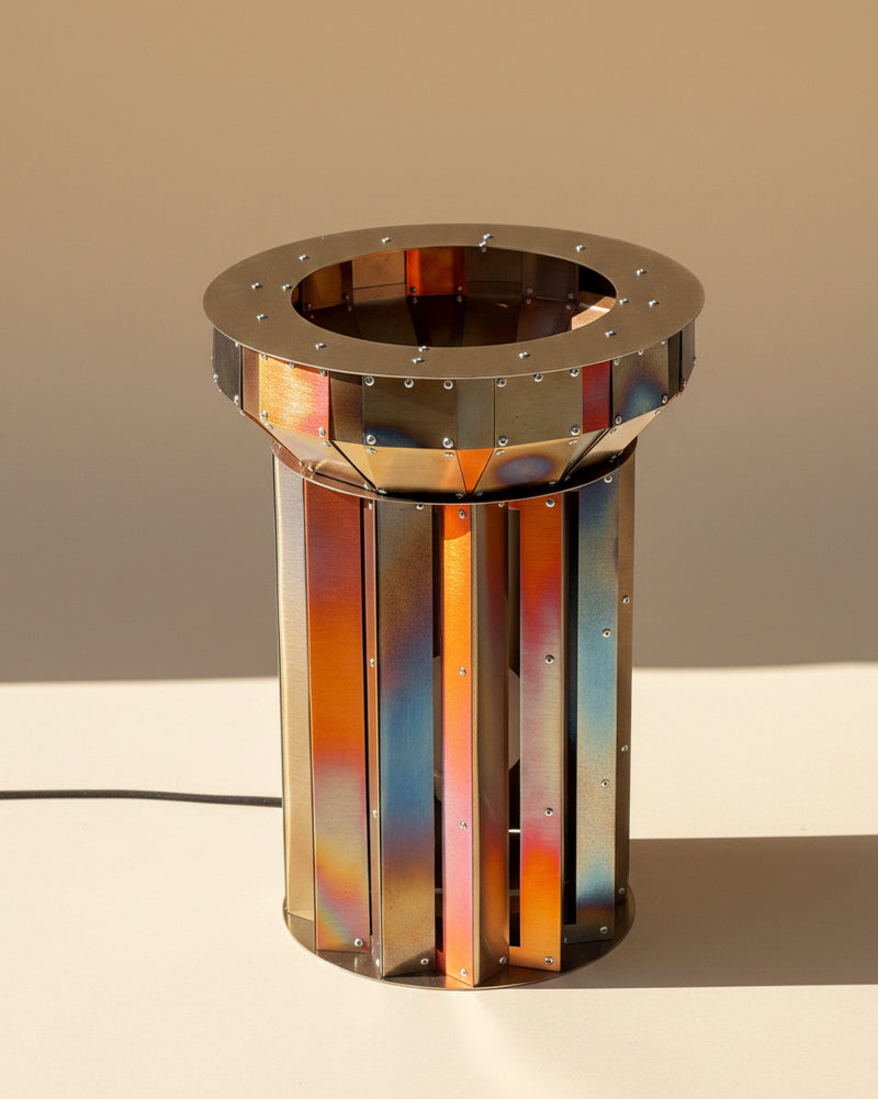 Table Lamp – Golden Ruins by Theo Galliakis | The Oblist