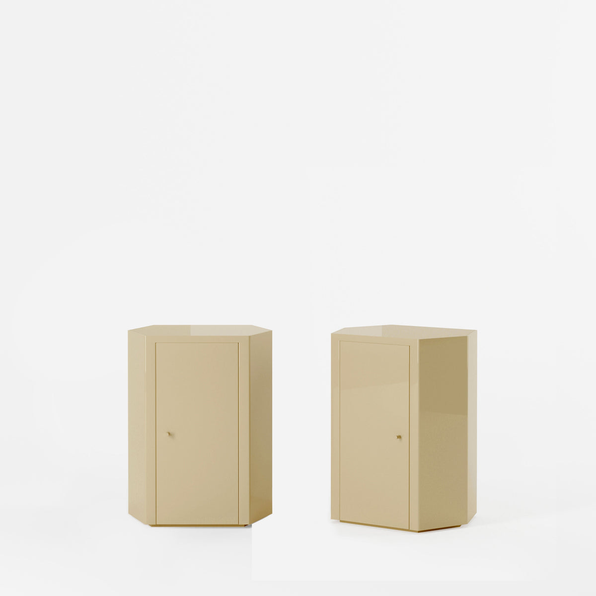 Pair of Park Nightstand in Lacquer — view 11