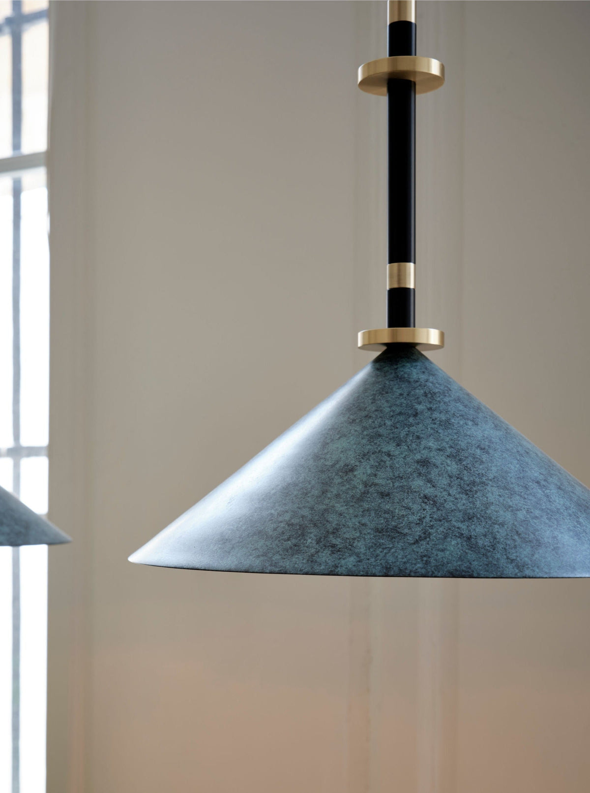 Louisa I Ceiling Light — side angle