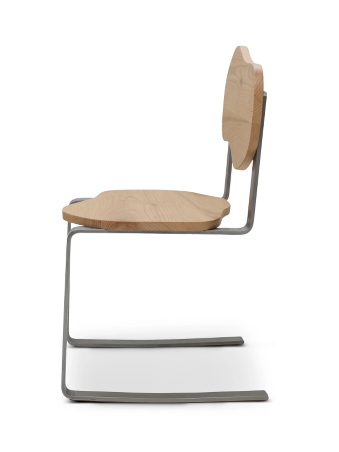 'Carmen Chair' in Chestnut Wood by ZAROLAT Studio — view 9