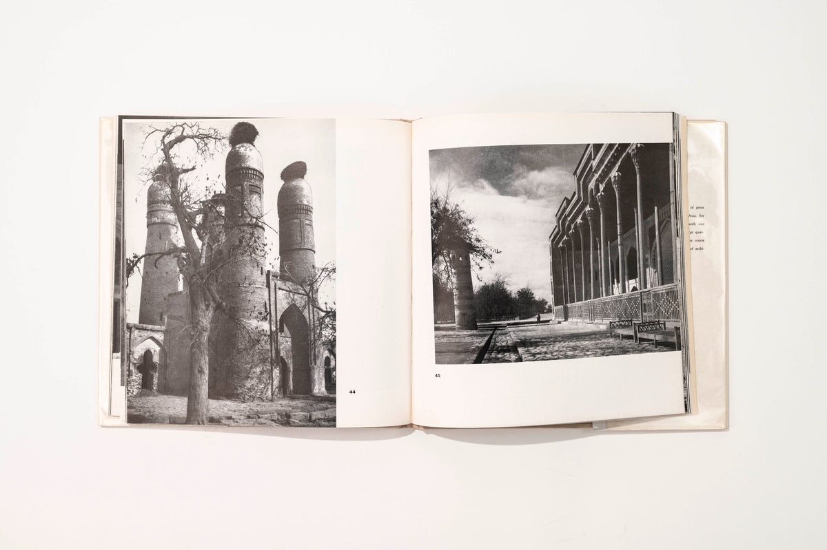 Architectural Monuments of Middle Asia: Bukhara, Samarkand, 1969 Architecture Book — side angle