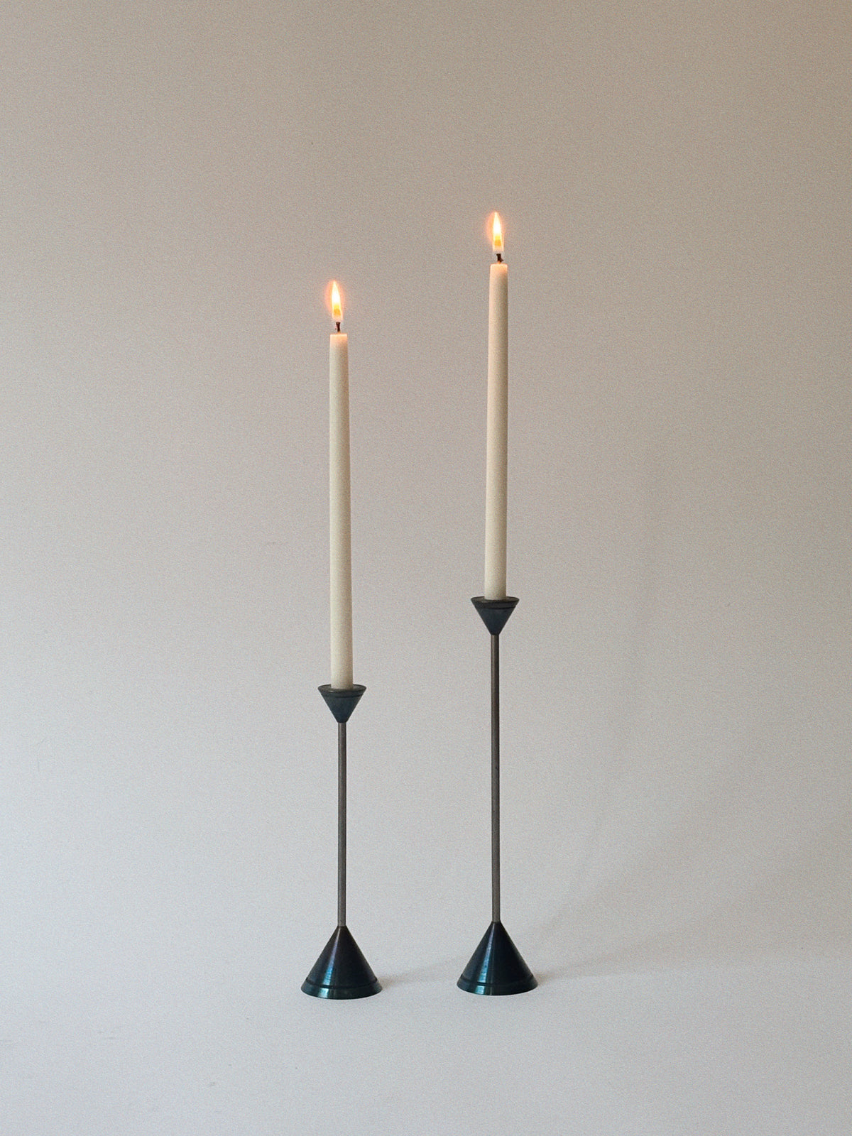 Postmodern Metal Candleholders by Huerto | The Oblist