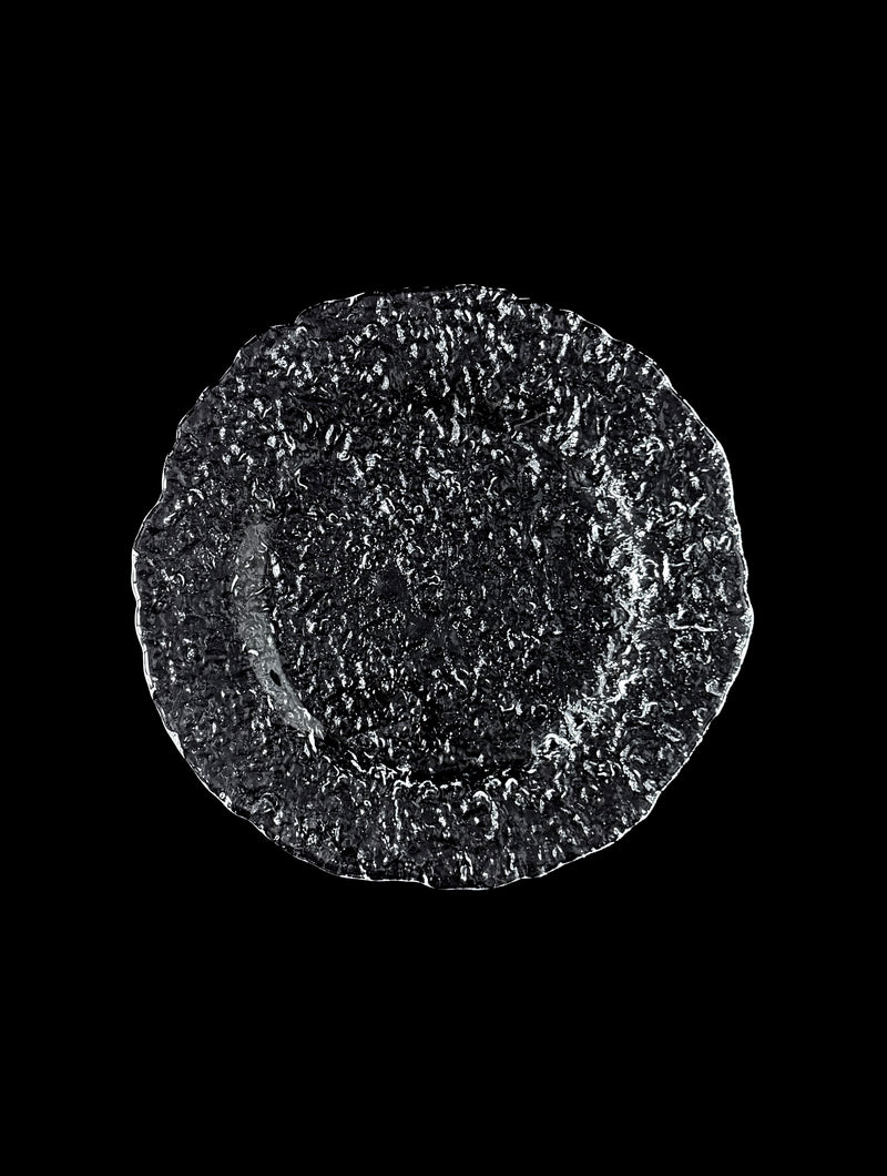 Vintage glass scandinavian plate by LA PARADE | The Oblist