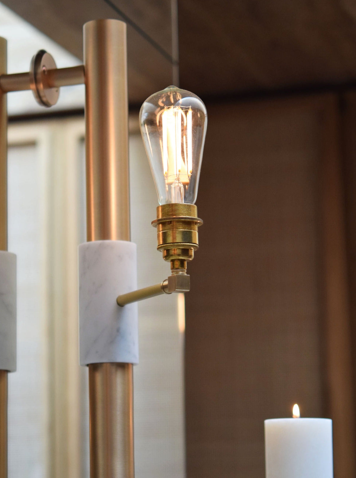 Amaterasu Wall Lamp — lifestyle setting