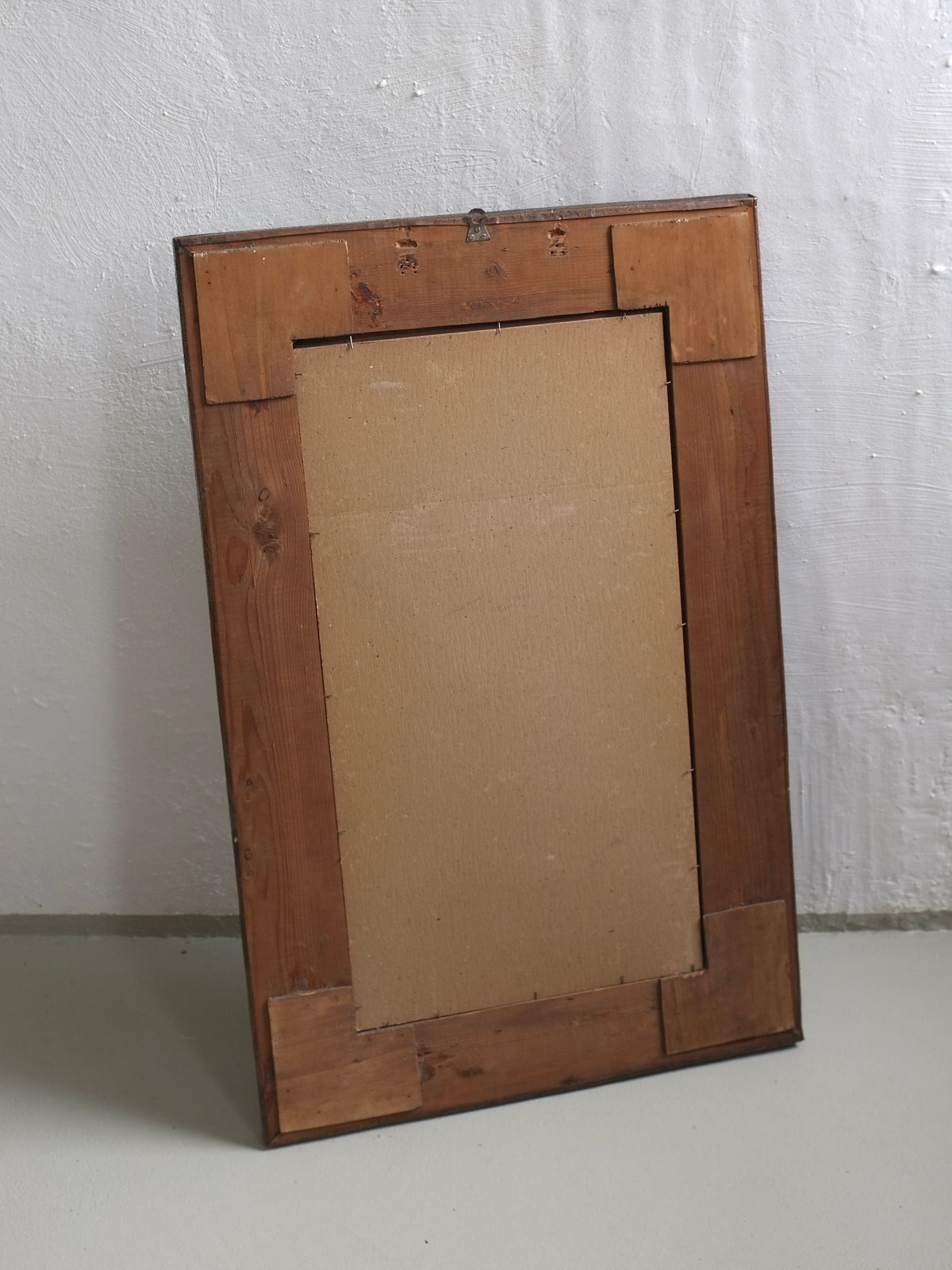 Copper Relief Wall Mirror, Bragalini Angelo Style, Italy, 1970s — alternate view
