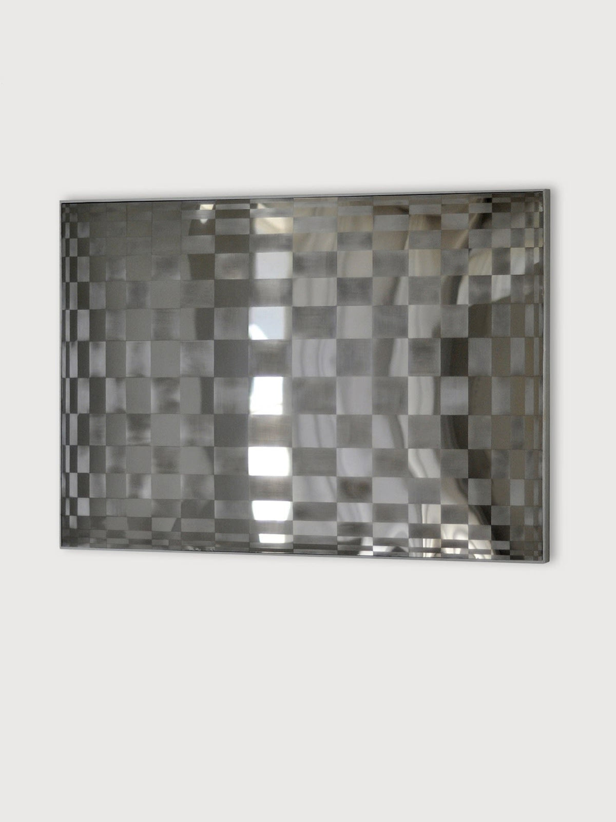 Metal Drawing – Mirror Wall Sculpture — detail view