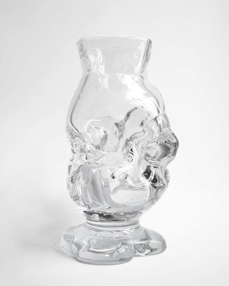 Organically Shaped Hand-blown Vase No. 3 — detail view