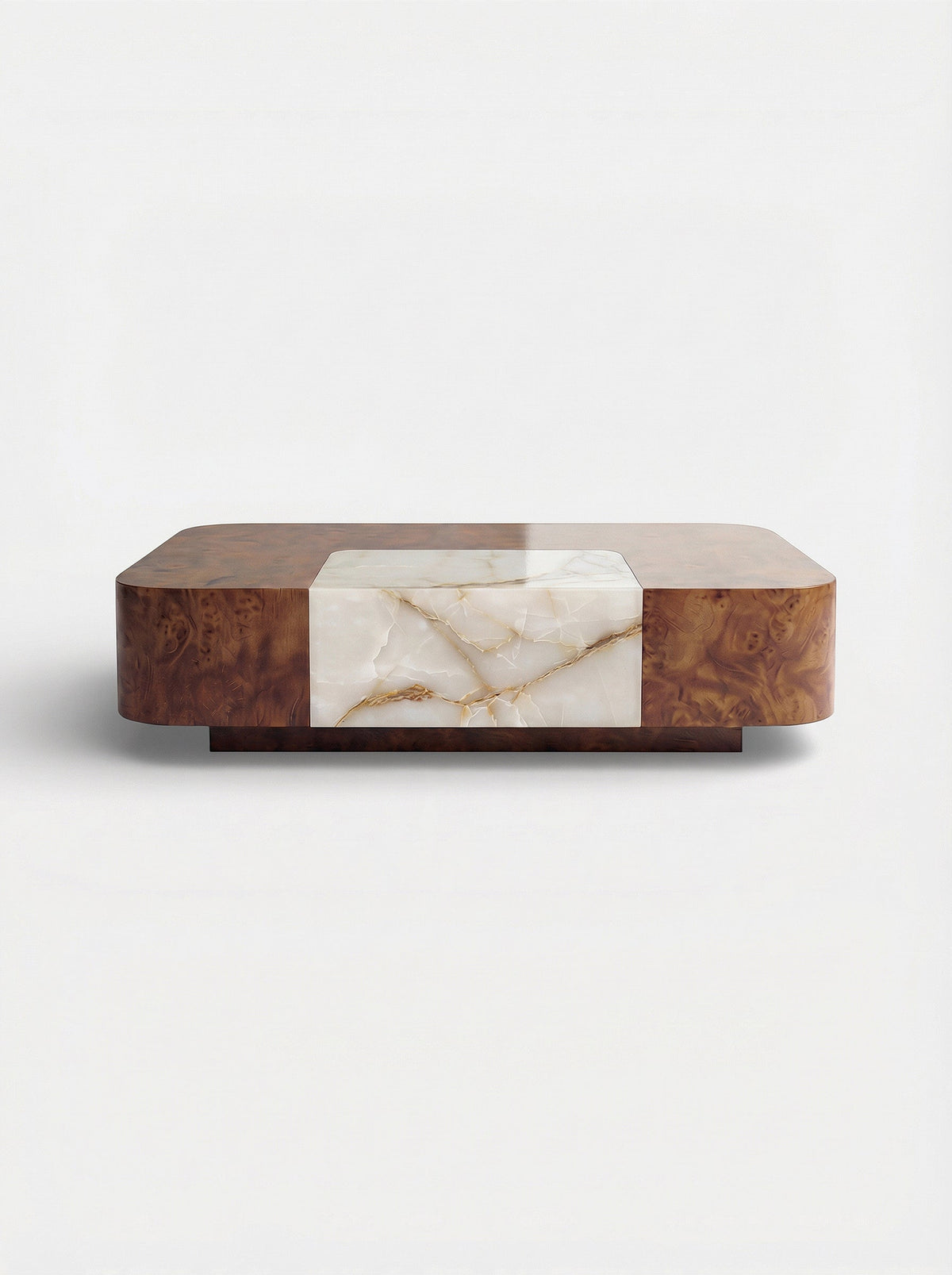 Baci Solo Burl Wood And Shell Onyx by Marbera | The Oblist