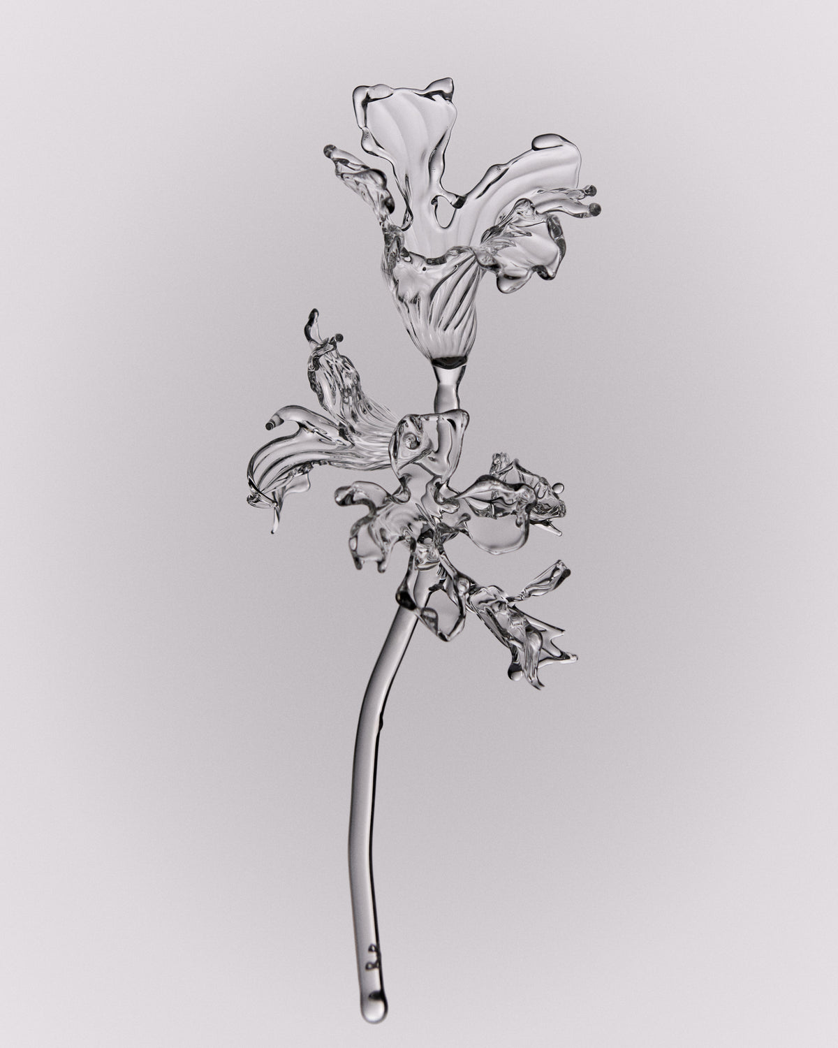 Glass Flower Organic Bouquet  by Pia Glassworks | The Oblist