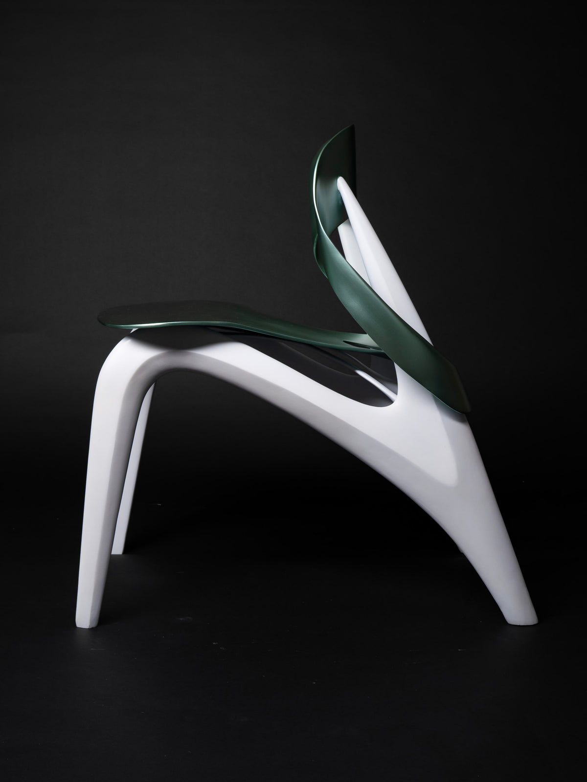 IA STANDARD Stainless Steel Chair - YING — side angle