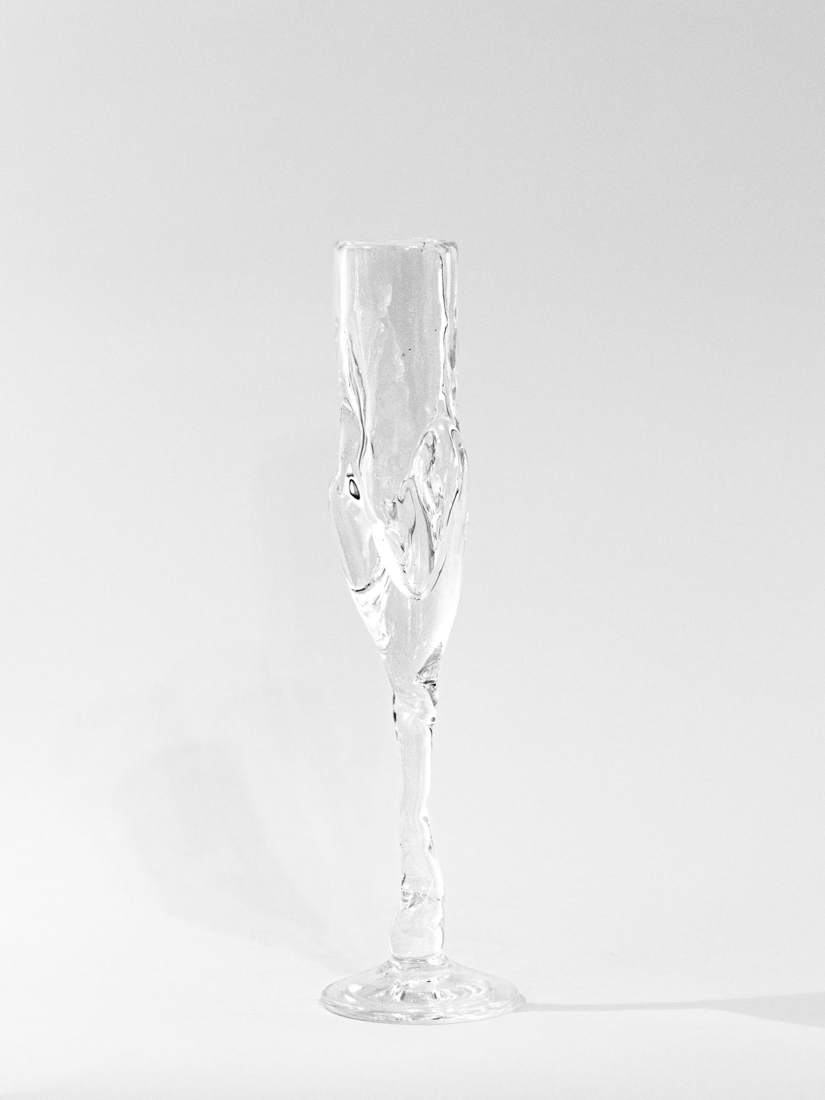 Organic Flute Champagne Glass — lifestyle setting