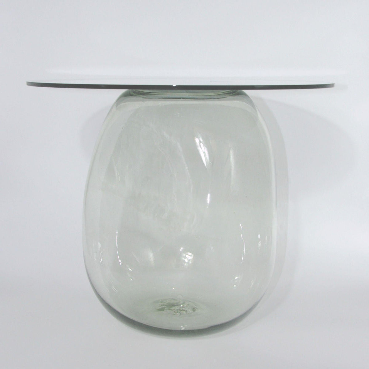 Bubble Side Table in Glass or Tempered Glass — alternate view