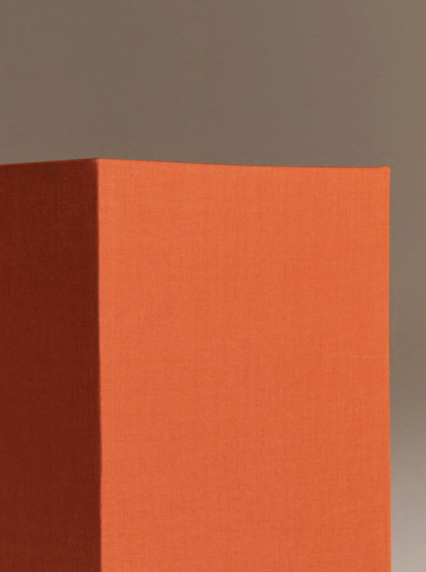 Roma I Squared Red Travertine by Nassi Lamps — variant detail