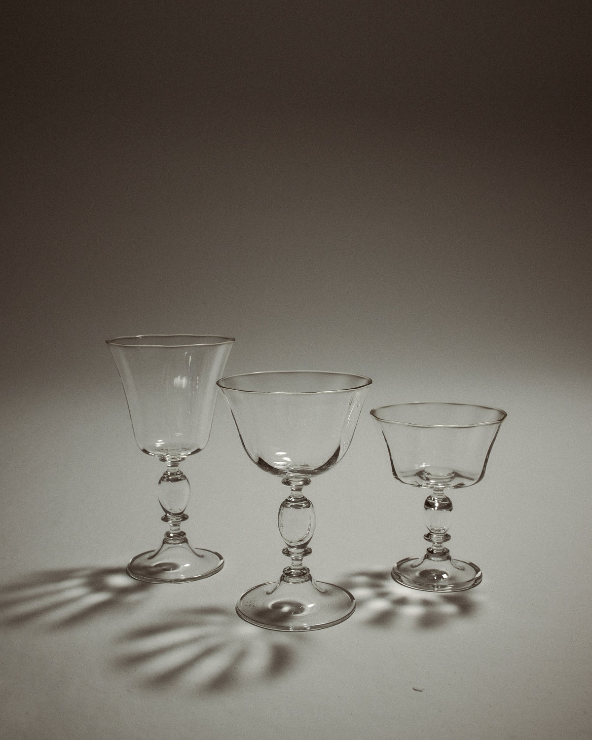 Alban Wine Glass - Set of Four — close-up of glass texture and shape