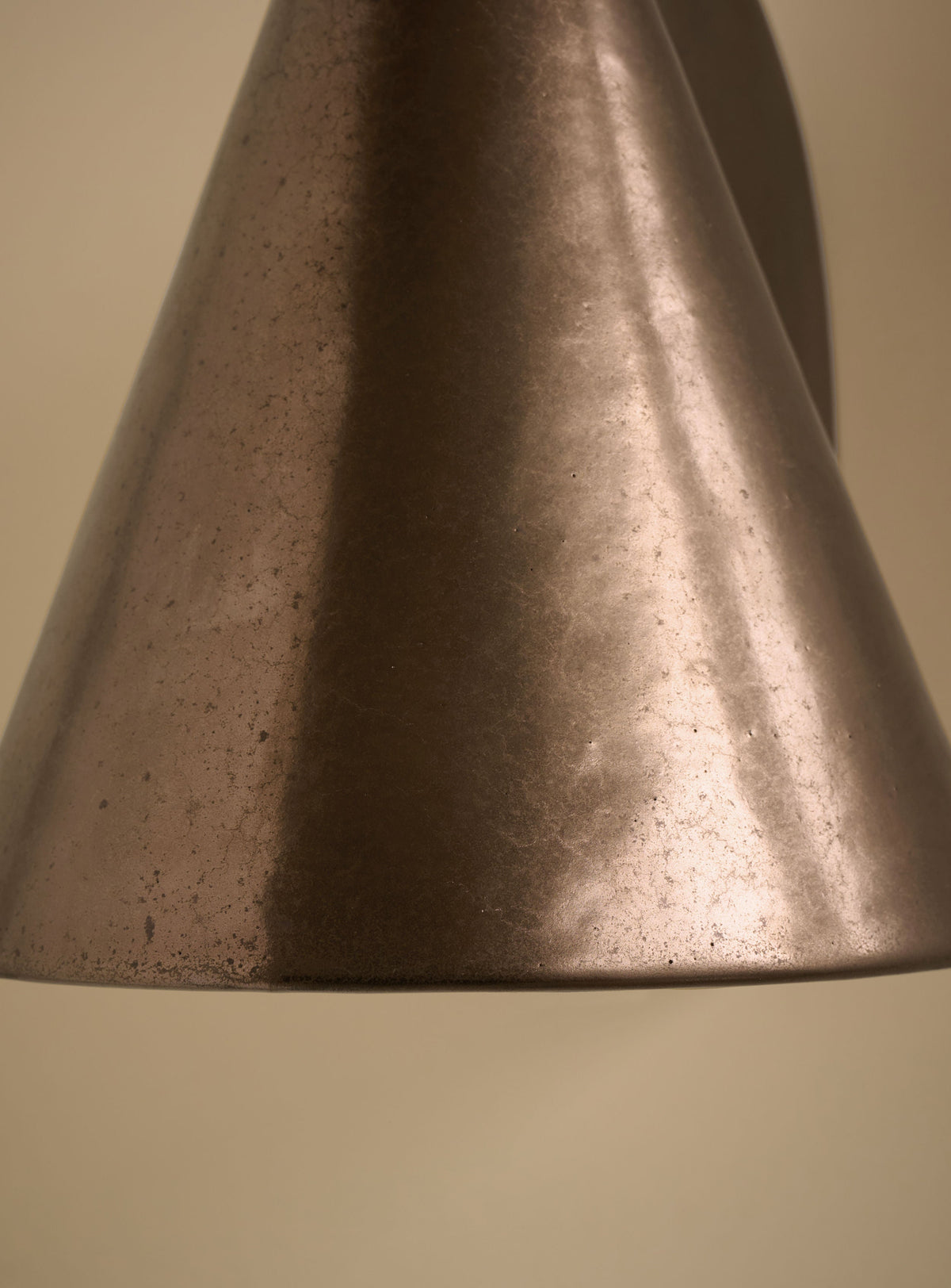 "Esoteric" Bronze Wall Light — lifestyle setting