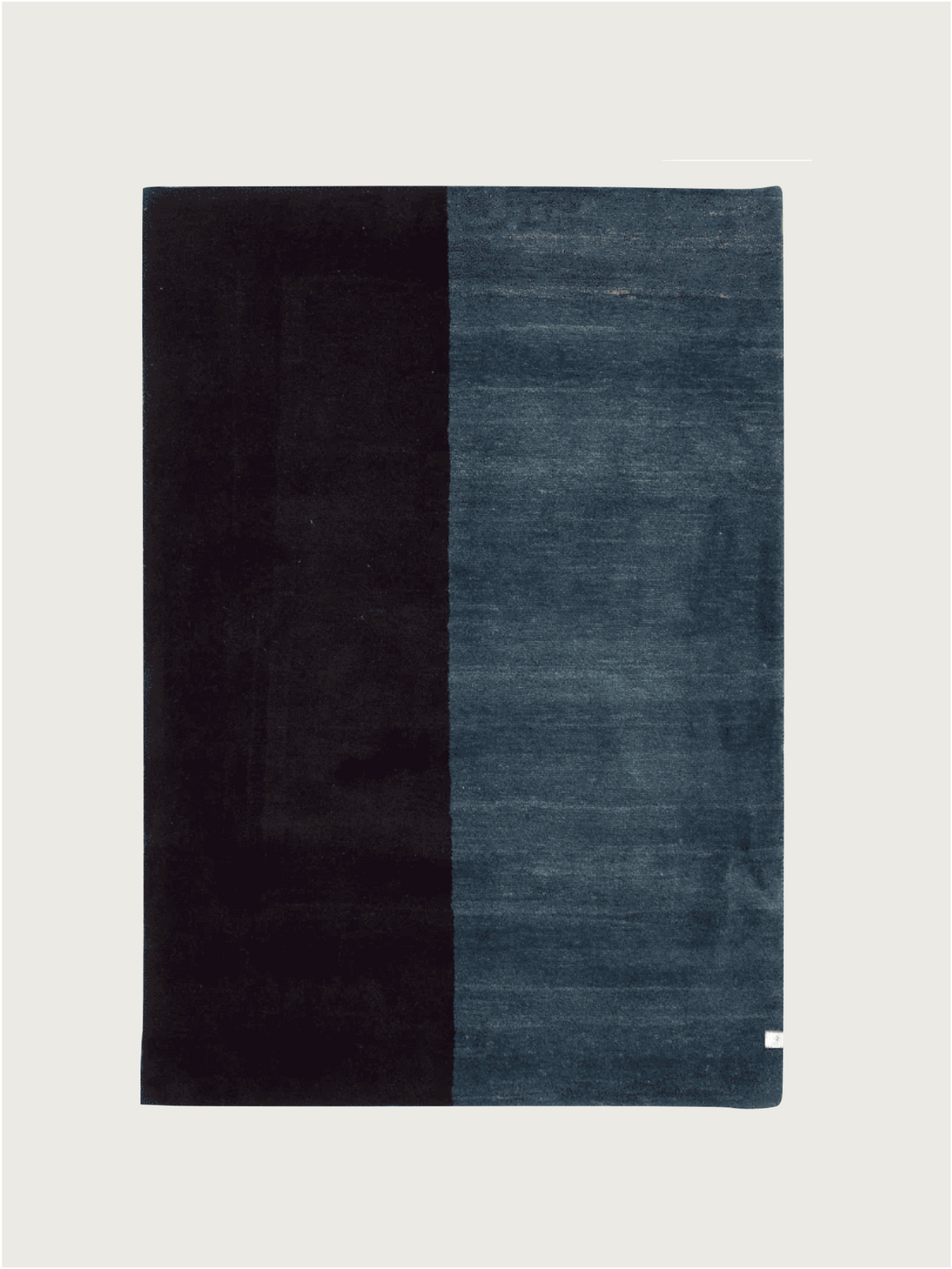 Gabbeh Rug in Cobalt 119 x 177 cm by catalog:three | The Oblist — handcrafted wool, deep blue tones