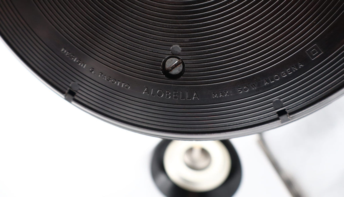 Mid-Century Italian Model Alobella Table Lamp by Giovanni Pasotto for Valenti Luce, 1970s — additional view
