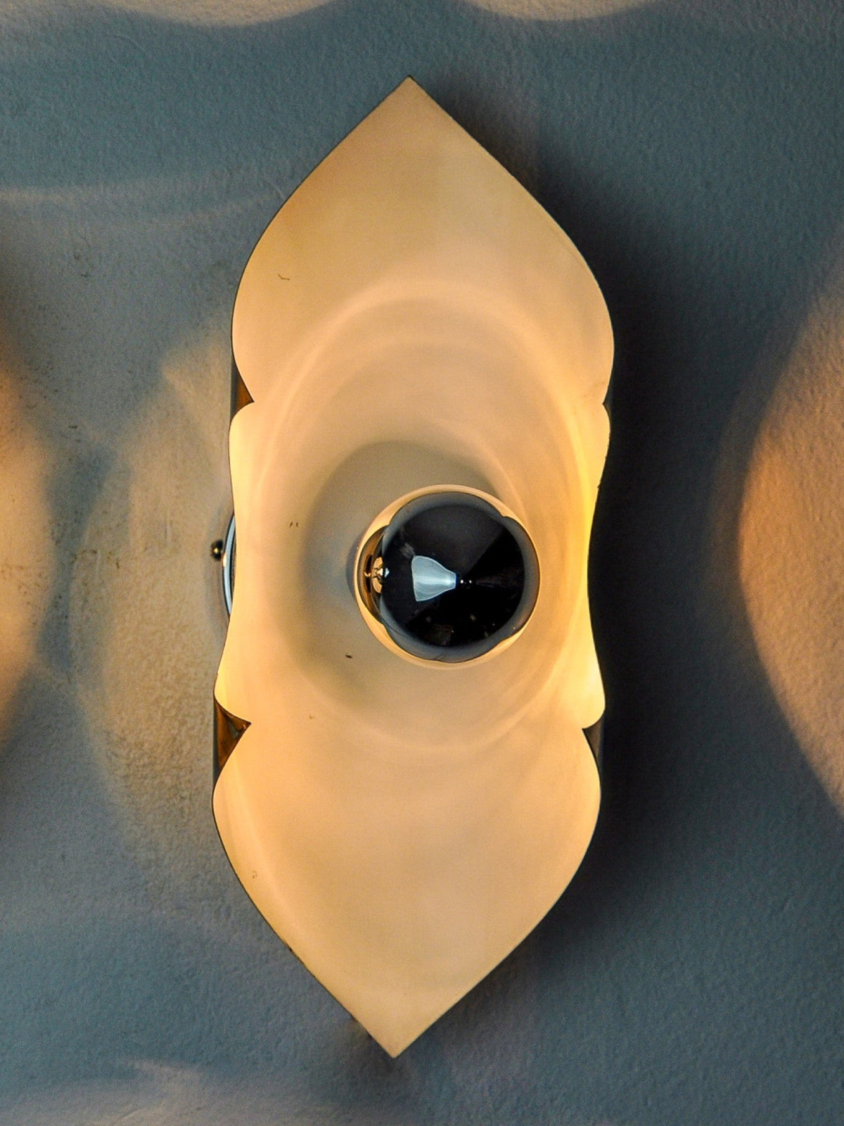 Pair of "Folio" Wall Lights, Italy, 1970s — alternate view