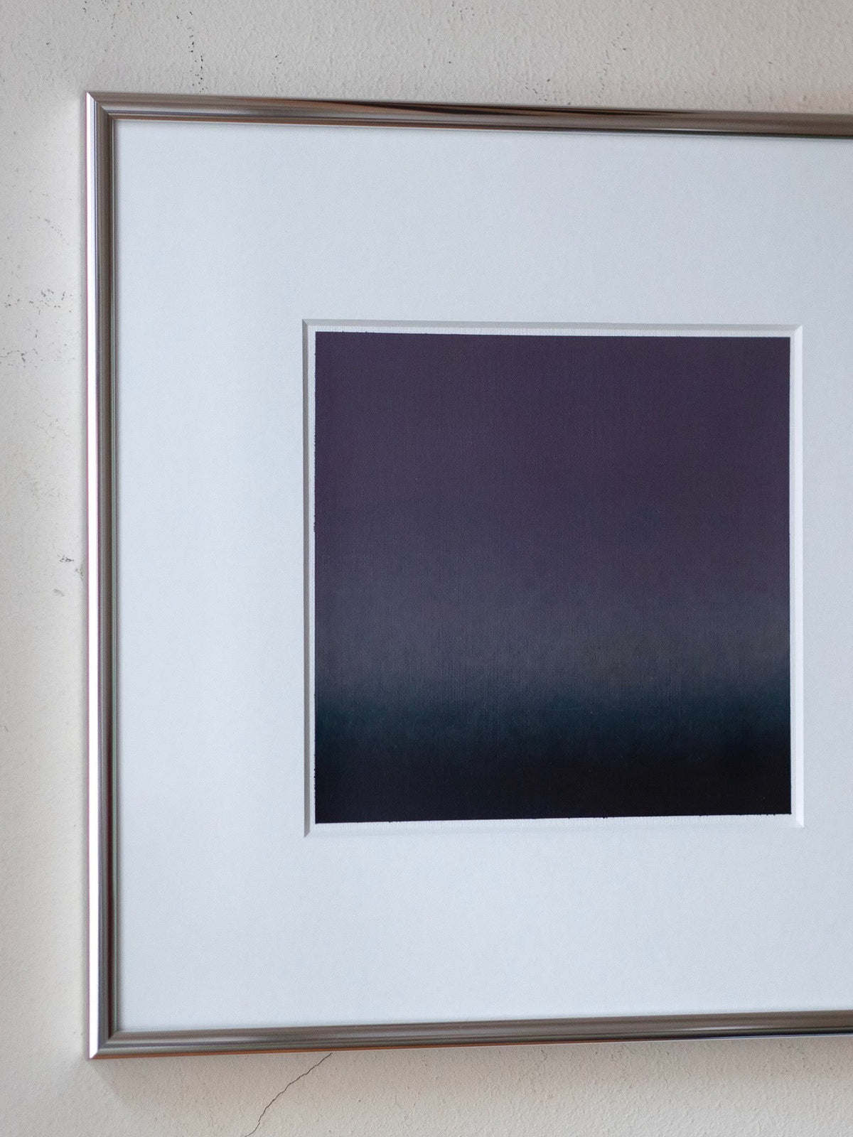 Gradient detail of Untitled 2025 painting by Rebecca von Matérn